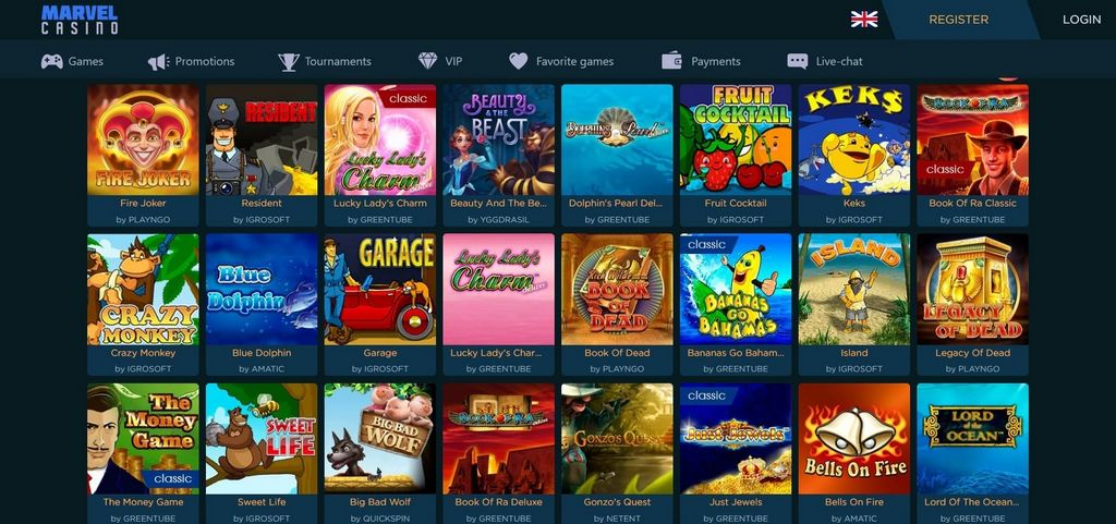Marvel Casino: 15 Euro/$ Bonus ohne Einzahlung