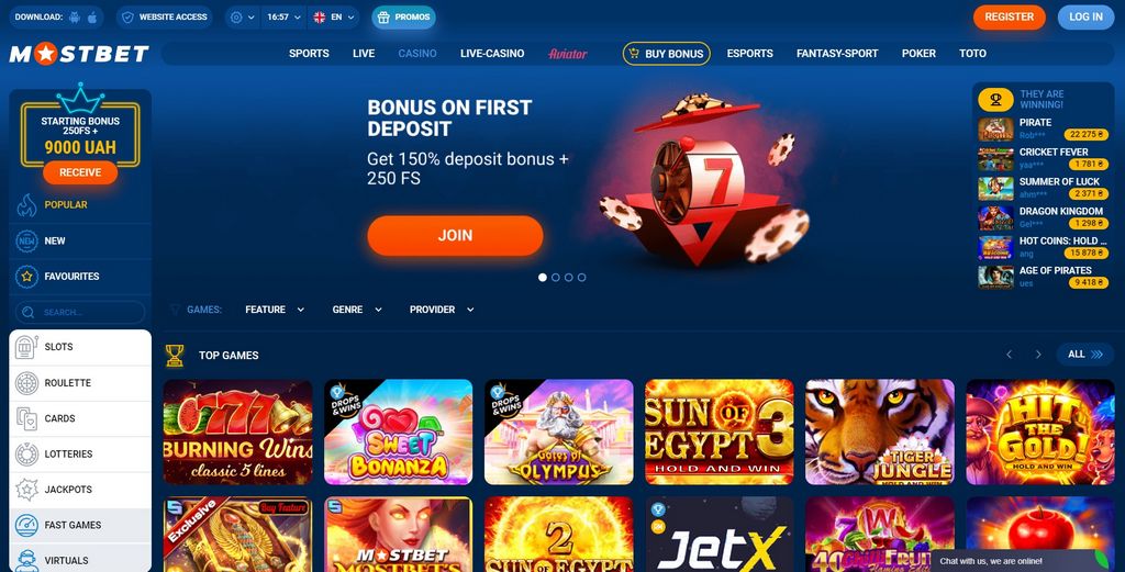 Program lojalnościowy kasyna internetowego MostBet